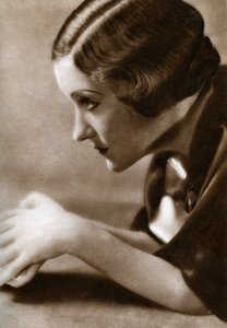 Gloria Swanson, attrice americana, 1933