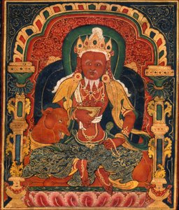 Dio del fuoco, Agni, del Mandala del Buddha della Medicina