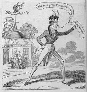 Dio salvi il grande Giorgio nostro re, c1820 da Unbekannt