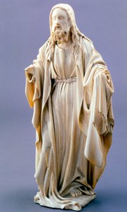 Dio Padre, Anonimo fiammingo, avorio, 1400-1425