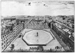 Golden Square, Londra, XVIII secolo, 1907