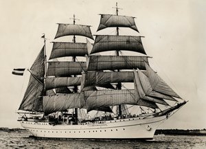 Gorch Fock per la prima volta a vele spiegate, 1933 da Unbekannt