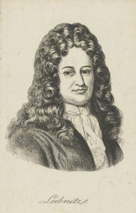 Gottfried Wilhelm Leibniz 1646-1716, c. 1800 da Unbekannt