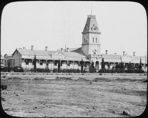 Edifici governativi, Bloemfontein, Sudafrica, c1890 da Unbekannt