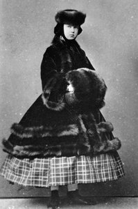 Granduchessa Maria Alexandrovna di Russia, c1861-c1865 da Unbekannt