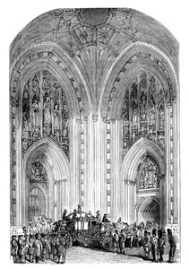 Grande ingresso, Palazzo di Westminster, Londra, c1888 da Unbekannt