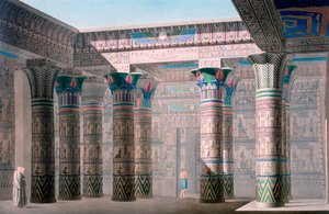 Grande Tempio, Isola di Philae, Nubia, Egitto, 19° secolo da Unbekannt