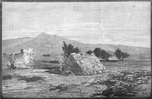Tombe del maggiore Blackwood e degli uomini del sessantaseiesimo reggimento, Maiwand, circa 1880