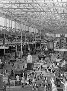 Grande Esposizione nel Crystal Palace, Hyde Park, Londra da Unbekannt