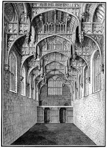 Grande Sala, Palazzo di Hampton Court, Londra da Unbekannt