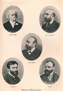 Grandi musicisti - Tavola VIII da Unbekannt