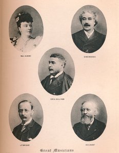 Grandi musicisti - Tavola XIV da Unbekannt