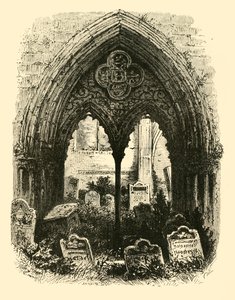 Grande portale, Abbazia di Crowland, 1890 da Unbekannt