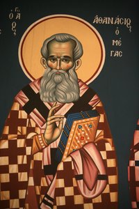 Icona ortodossa greca raffigurante Sant