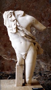Statua greca di un torso maschile, 5° secolo a.C. da Unbekannt
