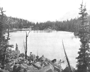Green Lake, Colorado, USA, c1900 da Unbekannt