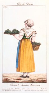 Venditore di fagiolini, 1826 da Unbekannt
