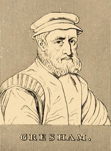 Gresham, c1519-1579, 1830 da Unbekannt
