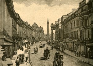 Grey Street, Newcastle-on-Tyne, c1890 da Unbekannt