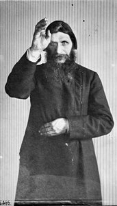 Grigori Yefimovich Rasputin, mistico e santo russo, c1914-c1916