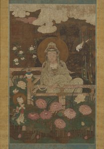 Guanyin come il Bodhisattva dei Nove Loti, 1593 da Unbekannt