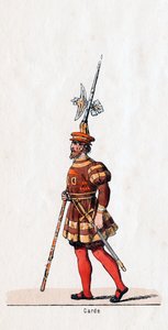 Guardia, costume per l