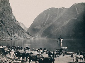 Gudvangen, Naeroyfjord, 1914 da Unbekannt