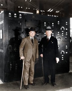 Guglielmo Marconi e David Sarnoff da Unbekannt
