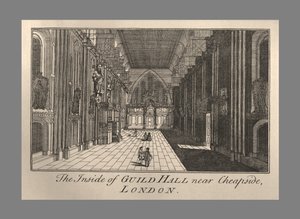 Interno della Guild Hall, 1886 da Unbekannt