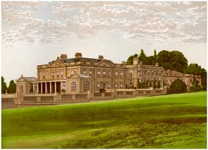 Gunton Park, Norfolk, casa di Lord Suffield, c1880