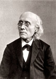 Gustav Theodor Fechner, psicologo sperimentale tedesco, circa 1883-1884