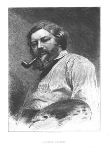 Gustave Courbet, c1860 da Unbekannt