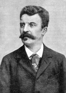 Guy de Maupassant 1850-1893, scrittore francese, inizio XX secolo da Unbekannt