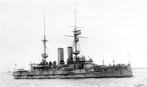 HMS Bulwark, nave da battaglia britannica, c1899-1914