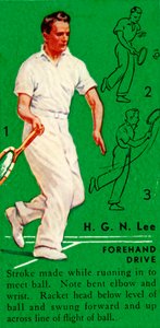 H. G. N. Lee - Colpo di diritto, c1935