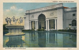 Habana: Gran Casino Nacional. Casinò Nazionale a Marianao, 1935