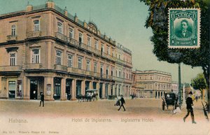 Habana. Hotel de Inglaterra. -Inglaterra Hotel, Cuba, anni 1910 da Unbekannt
