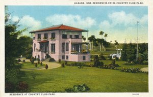 Habana: Una Residenza nel Country Club Park, c1910 da Unbekannt