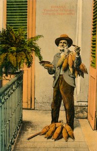 Habana. Venditore di tabacco. Venditore ambulante di tabacco, c1910s da Unbekannt