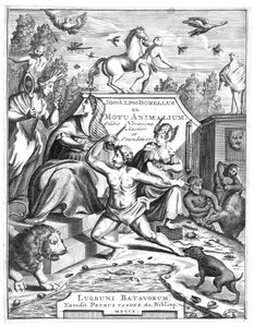 Mezza pagina di De Motu Animalum di Giovanni Borelli, 1710 da Unbekannt