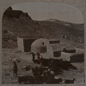 Locanda a metà strada nel viaggio di Gerico, c1900 da Unbekannt