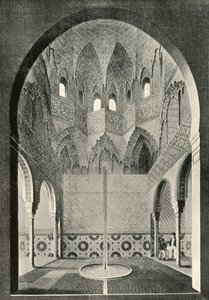 Sala degli Abencerrages, XIX secolo, 1907 da Unbekannt