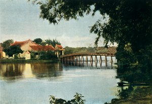 Hanoi. Le Petit Lac, Hanoi. Il piccolo lago, 1900 da Unbekannt