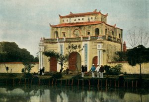 Hanoi. Pagoda Du Kinh Luoc, Hanoi. Pagoda Kinh Luoc, 1900 da Unbekannt