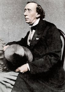 Hans Christian Andersen, autore e poeta danese, metà XIX secolo da Unbekannt