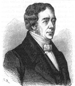 Hans Christian Oersted, fisico danese, [c1870] da Unbekannt