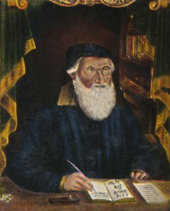 Hans Sachs 1494-1576. Incisione di Hans Weygel, 1934