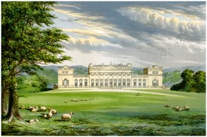 Harewood House, Yorkshire, casa del conte di Harewood, c. 1880 da Unbekannt