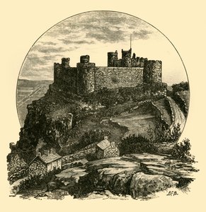 Castello di Harlech, 1898 da Unbekannt