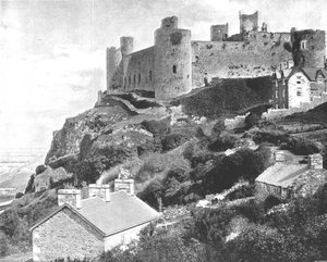 Castello di Harlech, Merionethshire, Galles